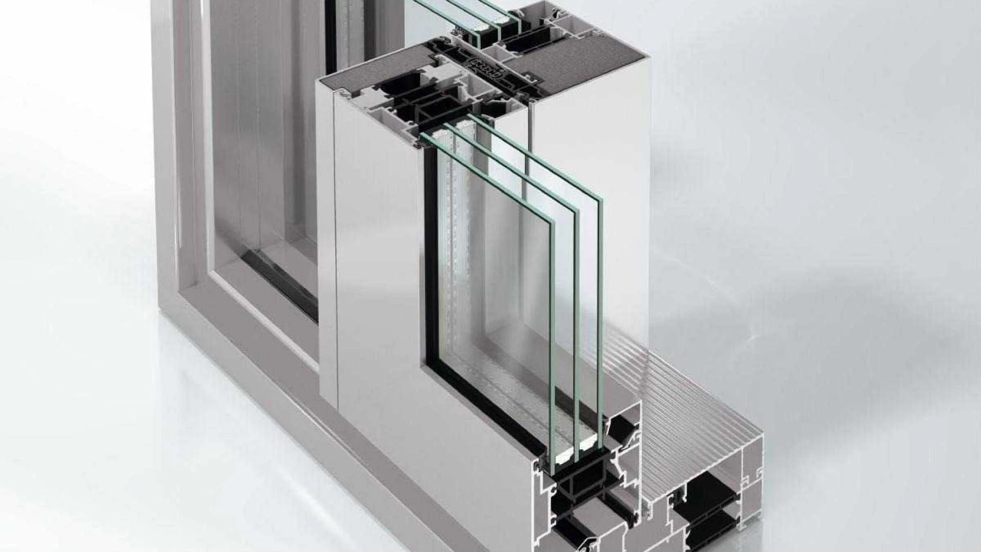 Schüco ASE 80 LC monorail Aluminium sliding systems